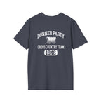 Donner Party Cross Country Team Back Print T-Shirt