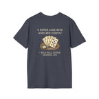 Dead Mans Hand Poker Back Print T-Shirt