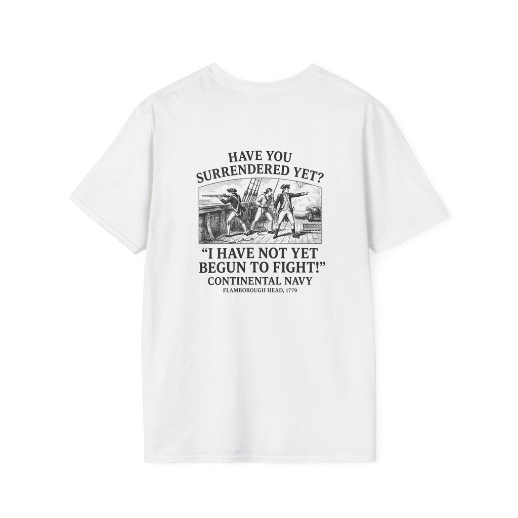 Not Yet Begun To Fight Back Print T-Shirt