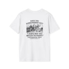 Not Yet Begun To Fight Back Print T-Shirt