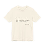 Imperialism Parental Warning Quote Premium Tee