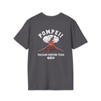 Pompeii Volcano Surfing Team Back Print T-Shirt