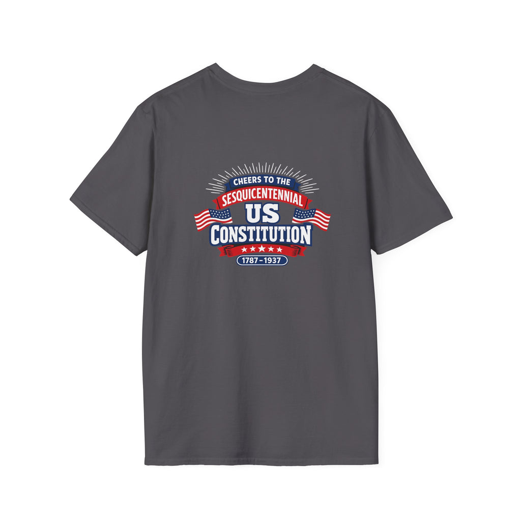 Cheers To The Sesquicentennial Us Back Print T-Shirt