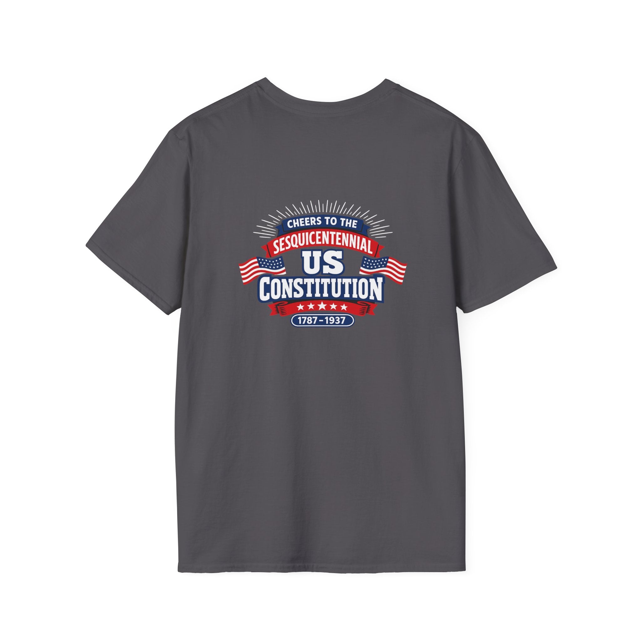 Cheers To The Sesquicentennial Us Back Print T-Shirt