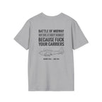 Battle of Midway Back Print T-Shirt