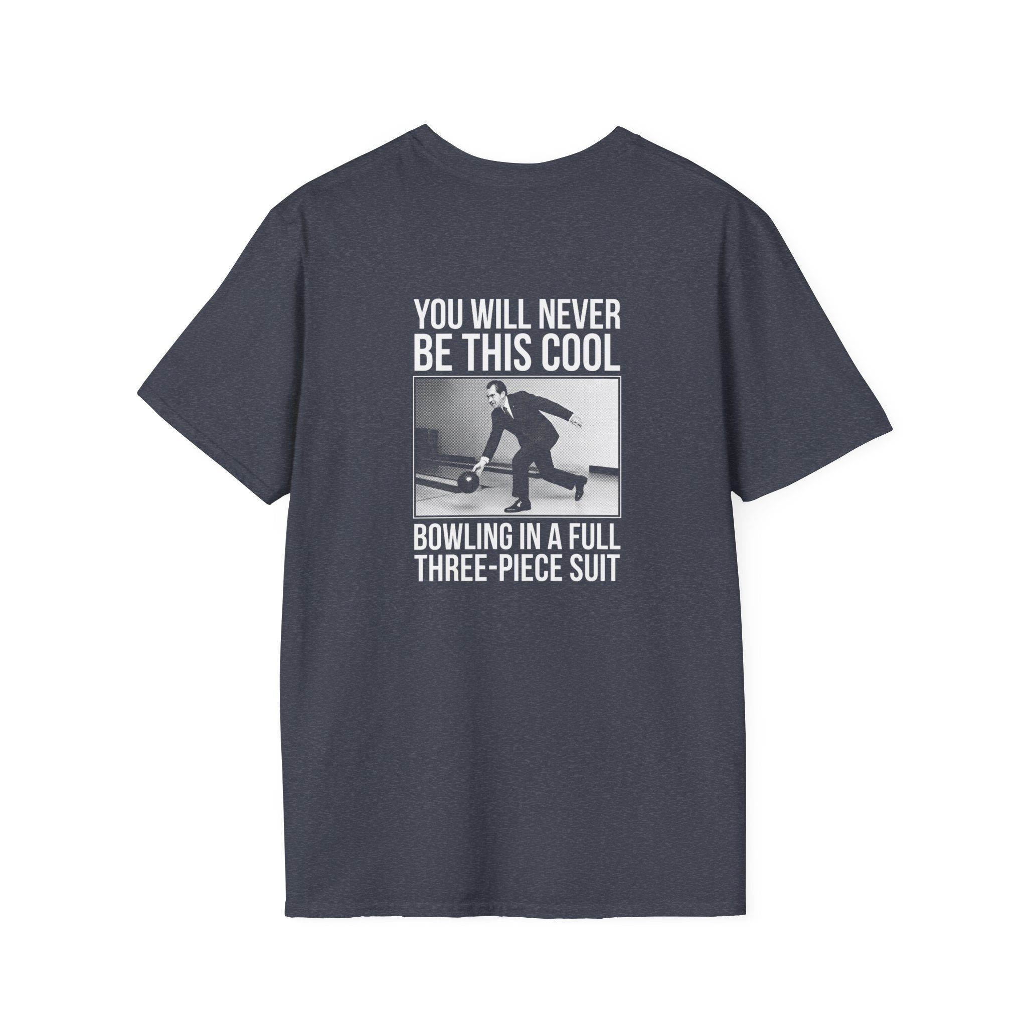 Nixon Suit Bowling Flex Back Print T-Shirt