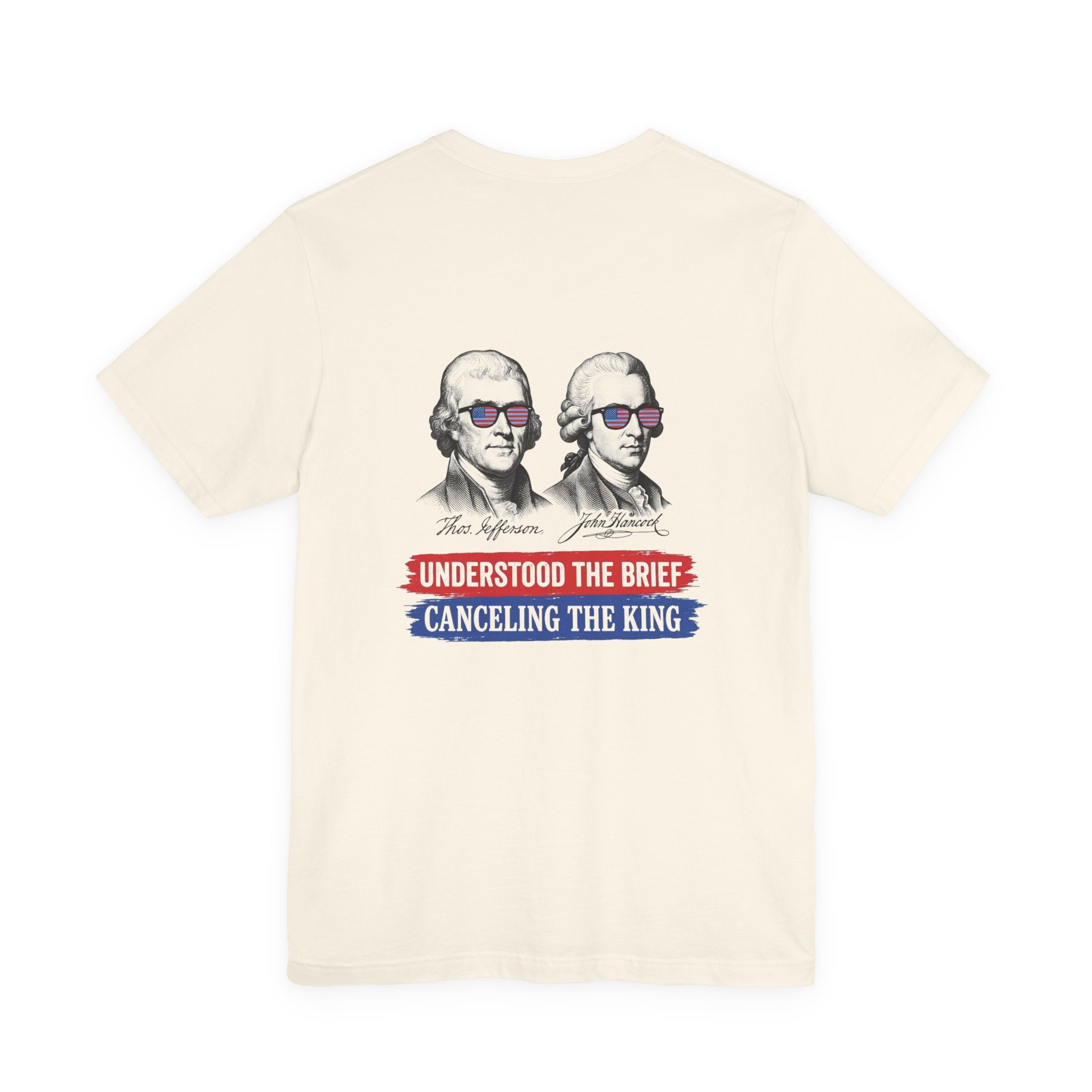 Jefferson Hancock Canceling The King Back Print Premium Tee
