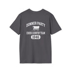 Donner Party Cross Country Team Back Print T-Shirt