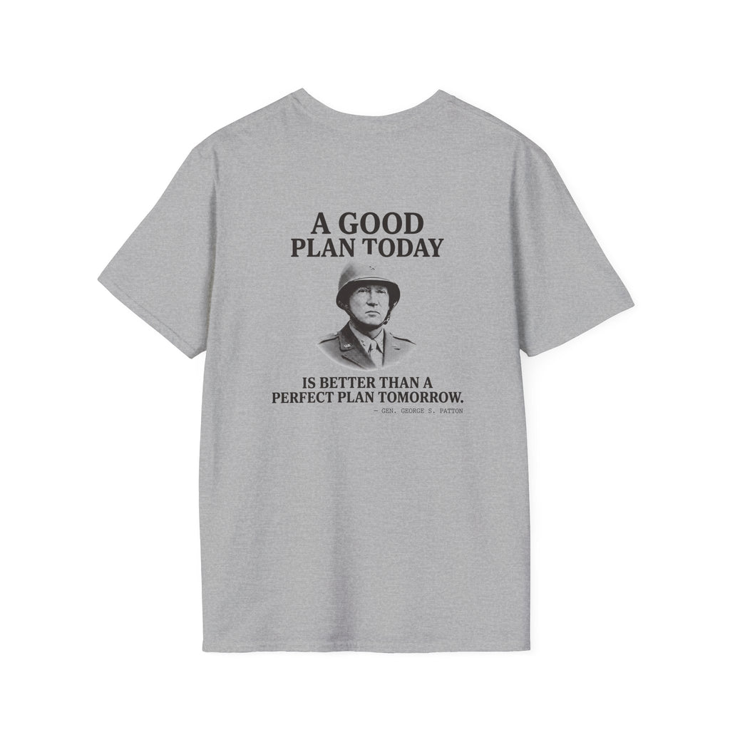Patton Good Plan Back Print T-Shirt