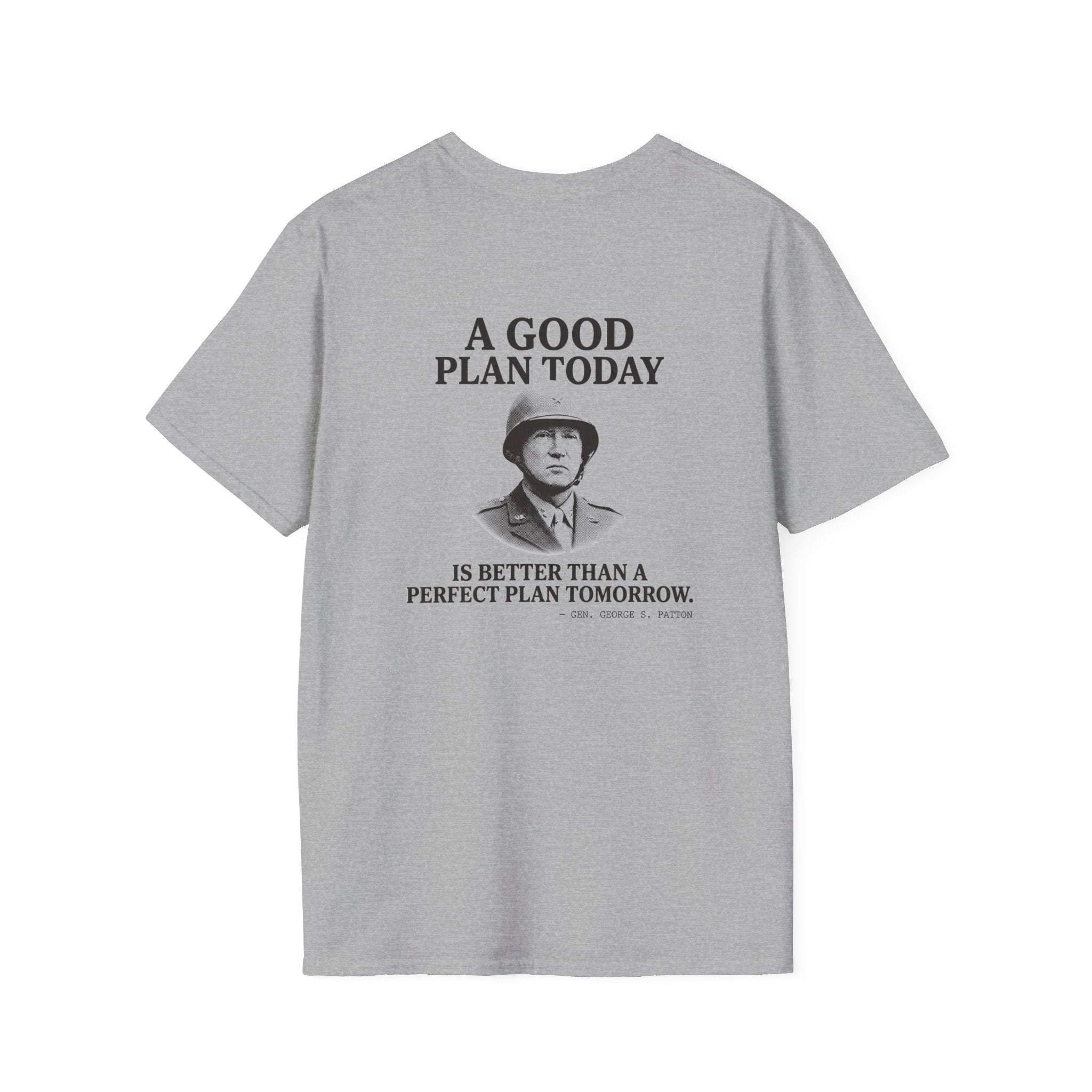 Patton Good Plan Back Print T-Shirt