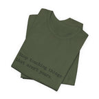 Imperialism Parental Warning Quote Premium Tee