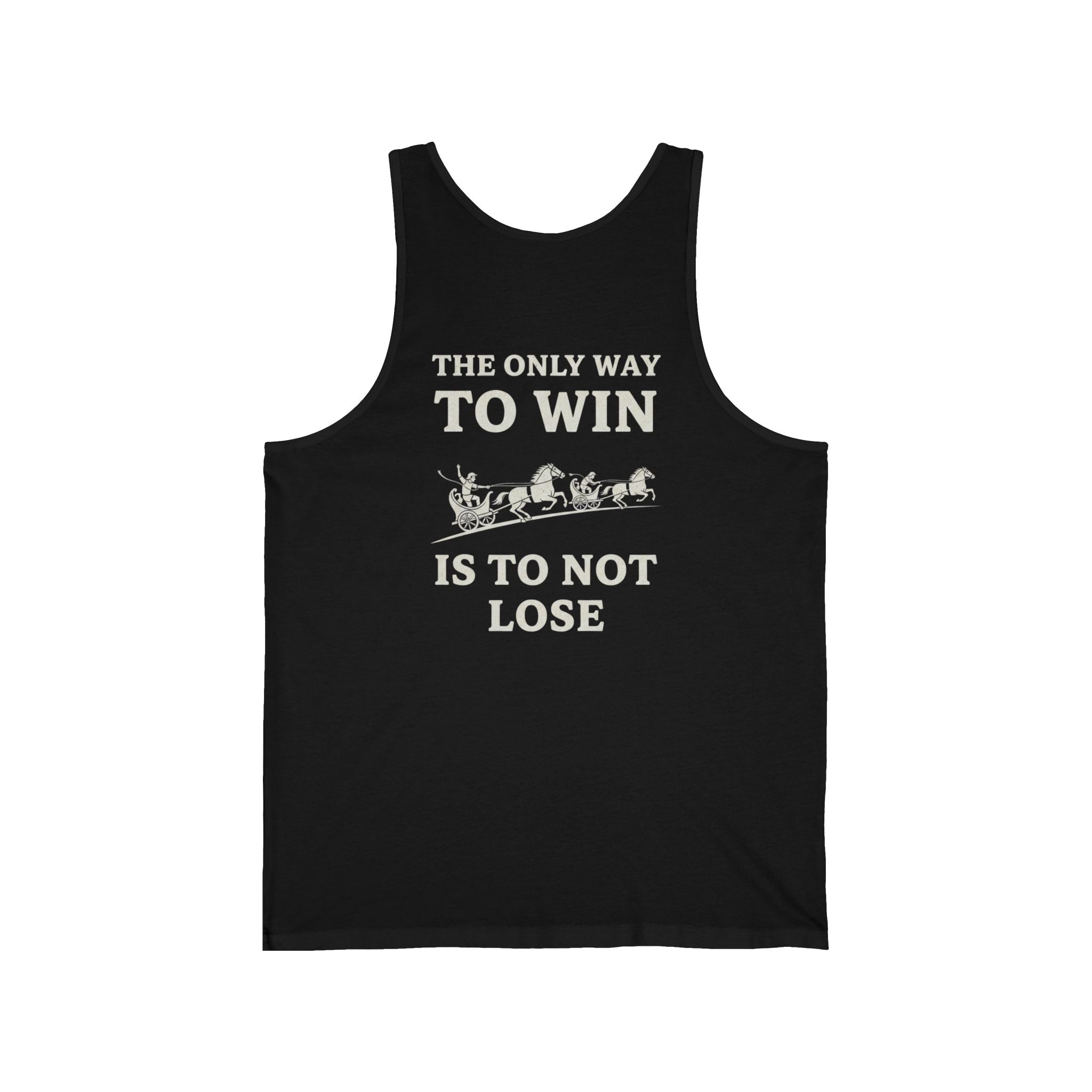 The Only Way To Win Back Print Tank Top