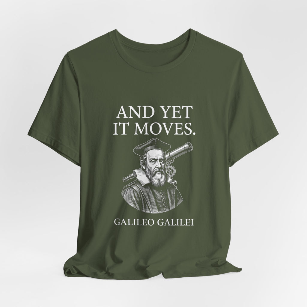 Galileo And Yet It Moves Premium Tee