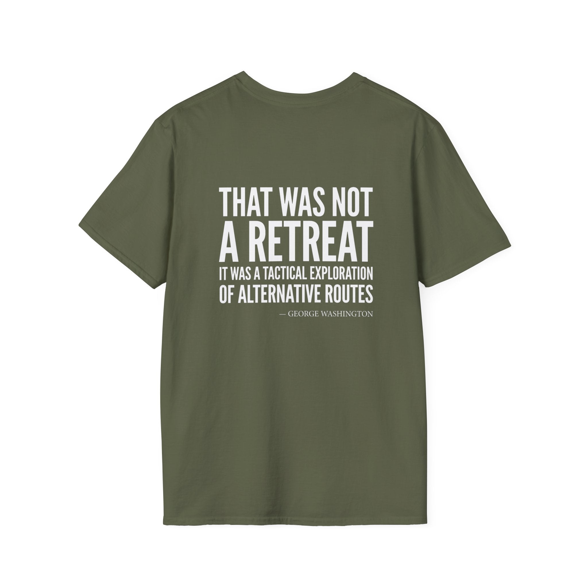 Washington Strategic Relocation Back Print T-Shirt
