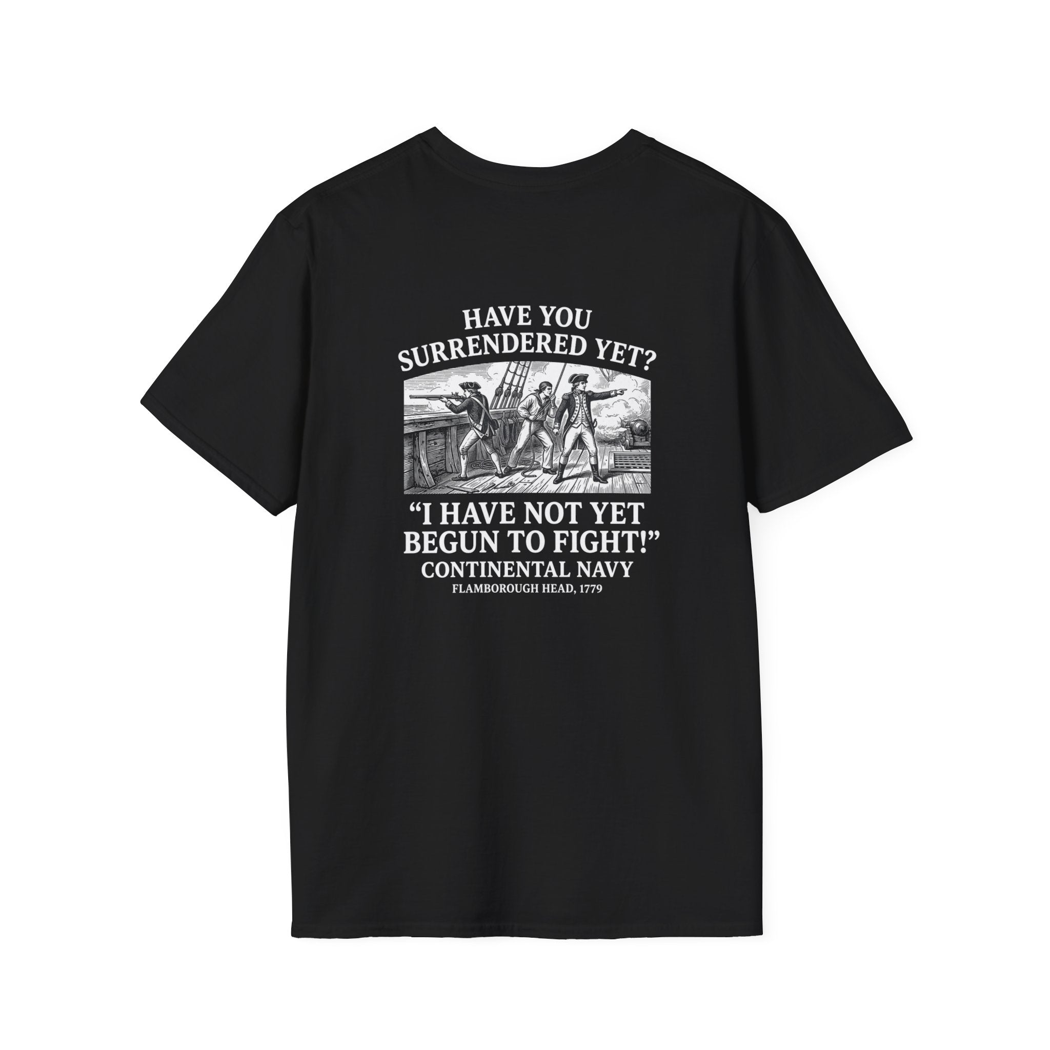 Not Yet Begun To Fight Back Print T-Shirt