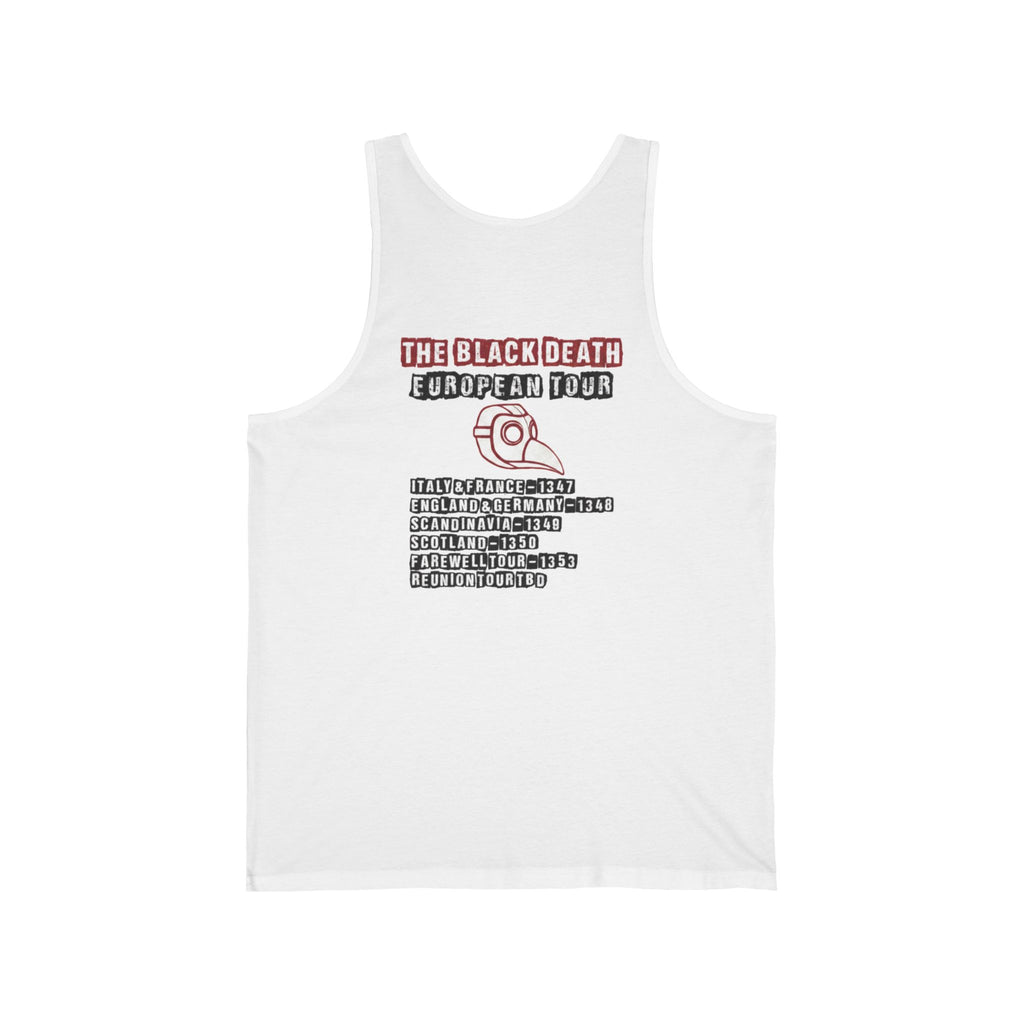 The Black Death European Tour Back Print Tank Top