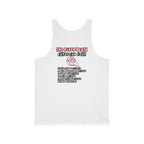 The Black Death European Tour Back Print Tank Top