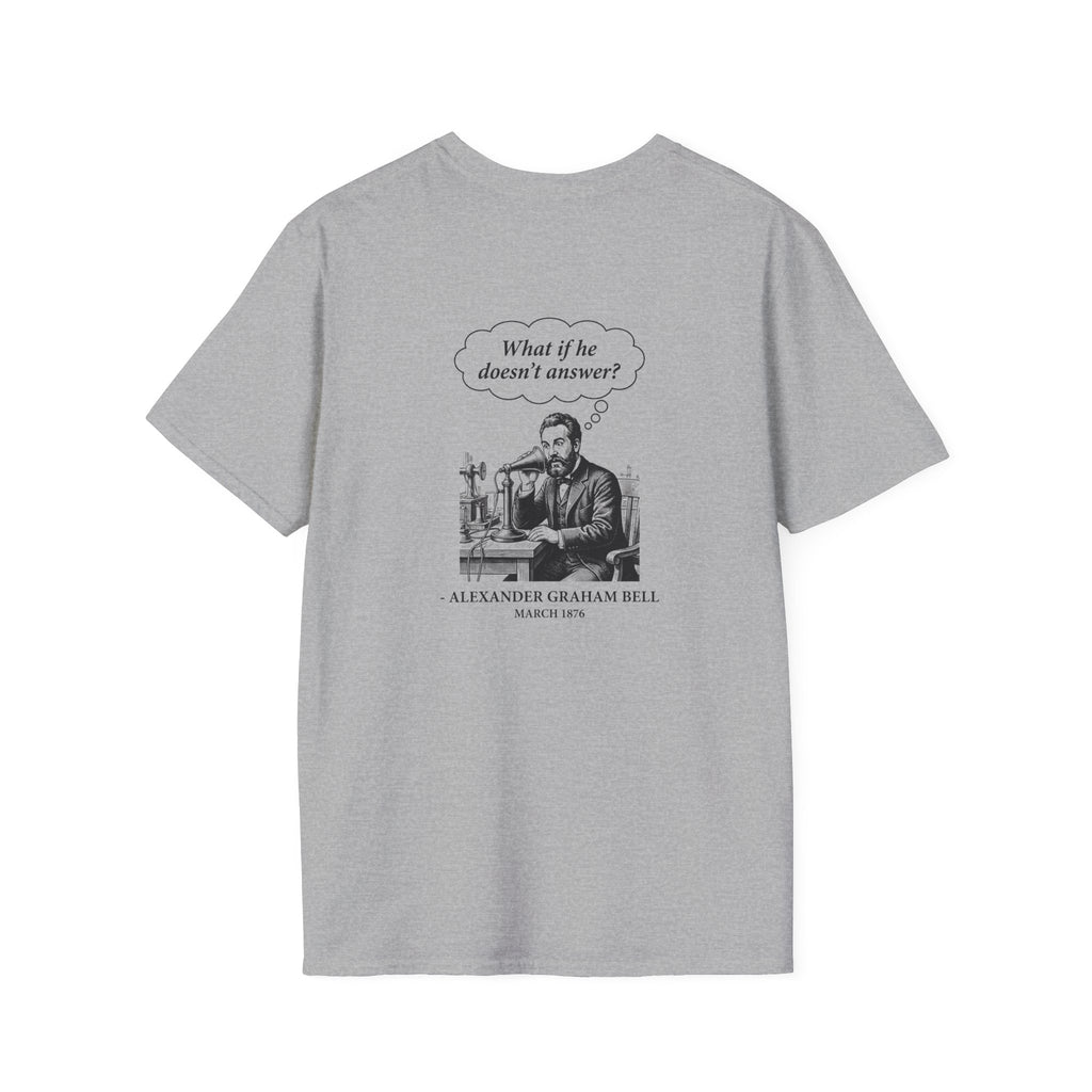 First Phone Call Panic Back Print T-Shirt