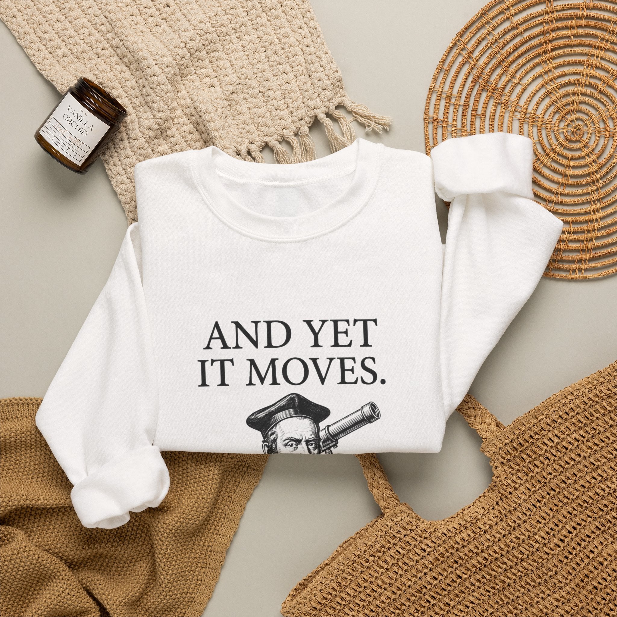 Galileo And Yet It Moves Sweatshirt