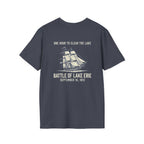Battle of Lake Erie Back Print T-Shirt