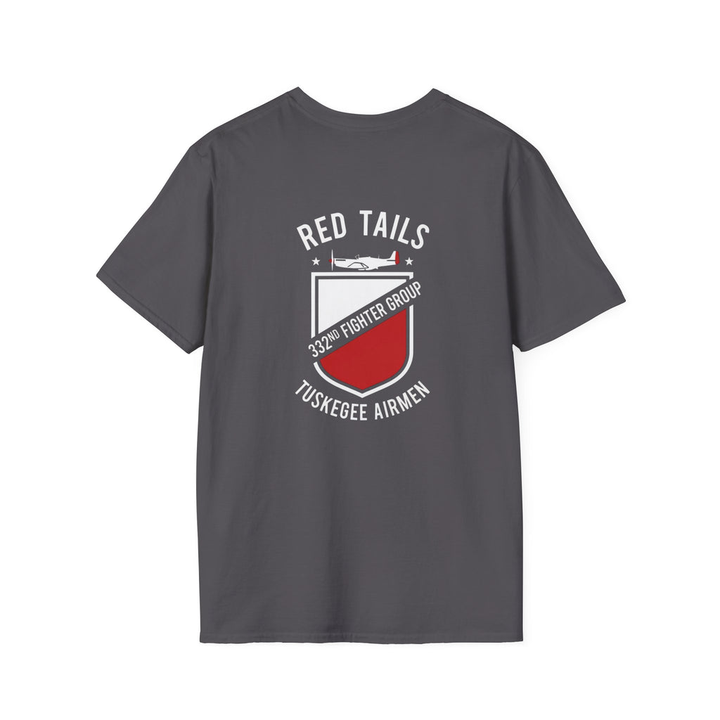Red Tails 332nd Fighter Group Back Print T-Shirt