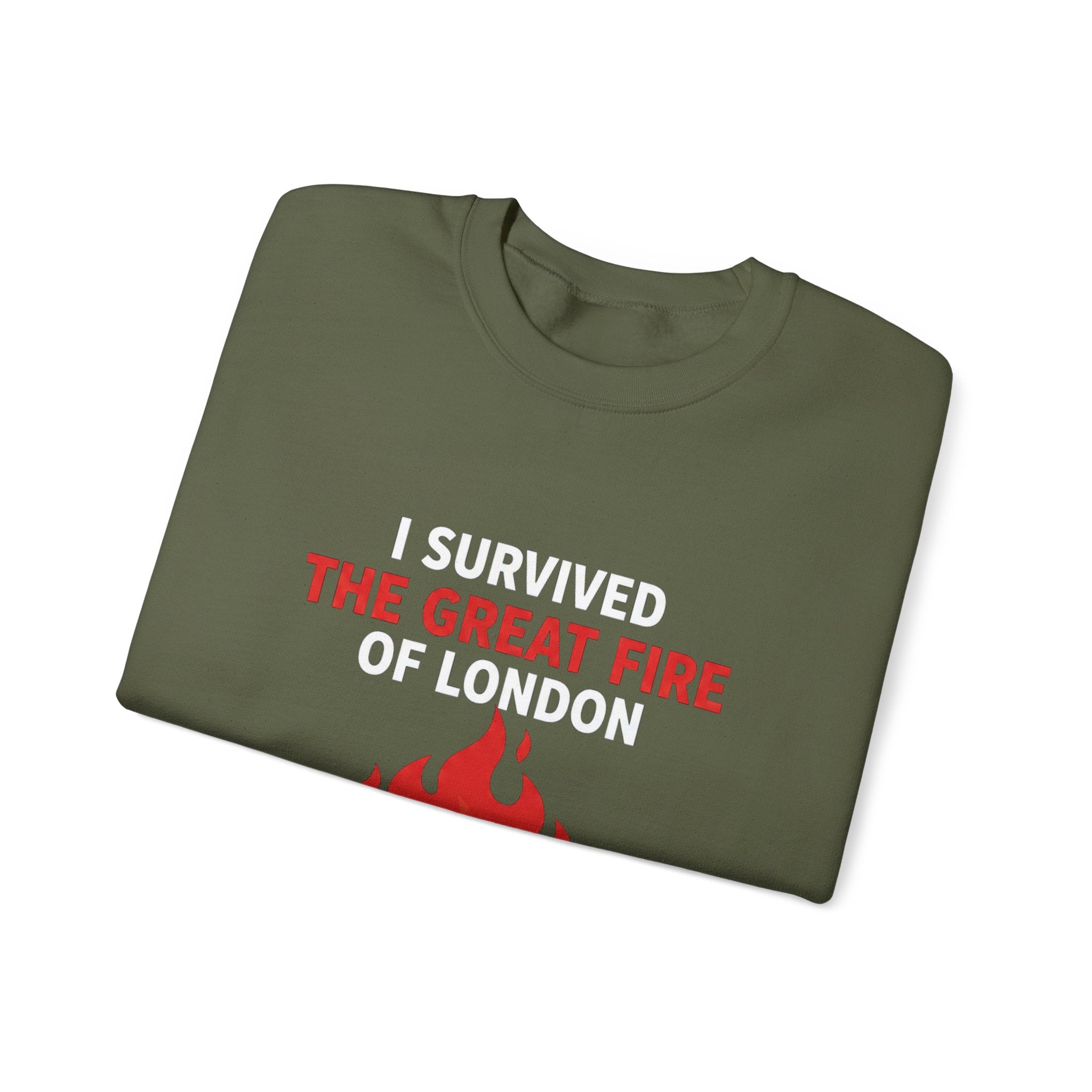 I Survived The Great Fire Sweatshirt