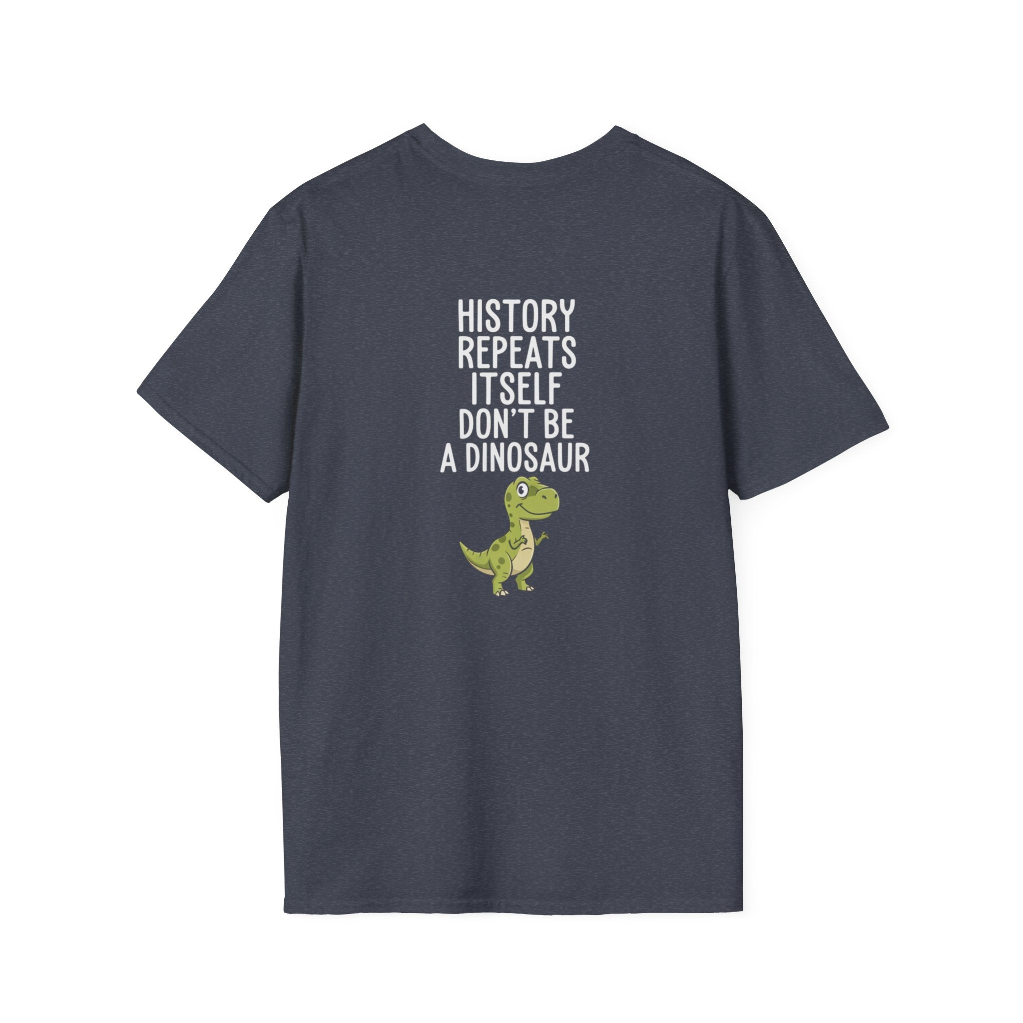 History Repeats Itself Back Print T-Shirt