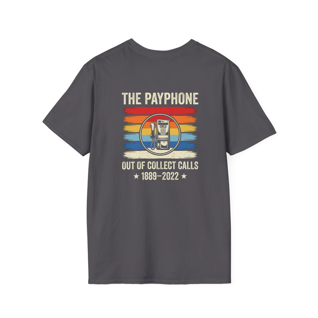Public Payphone Memorial Back Print T-Shirt