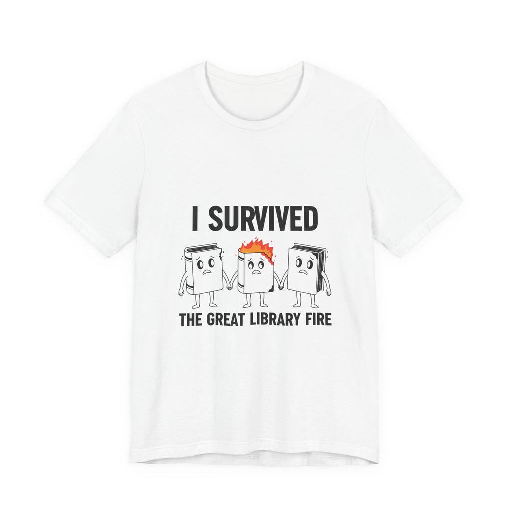 I Survived The Great Library Premium Tee
