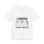 I Survived The Great Library Premium Tee