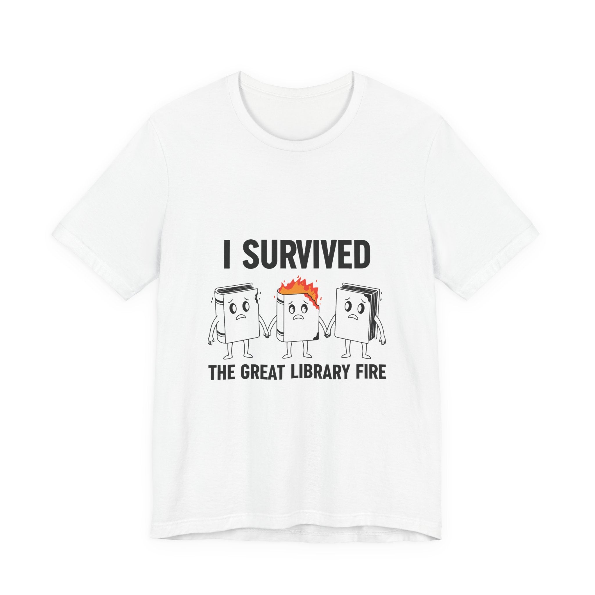 I Survived The Great Library Premium Tee
