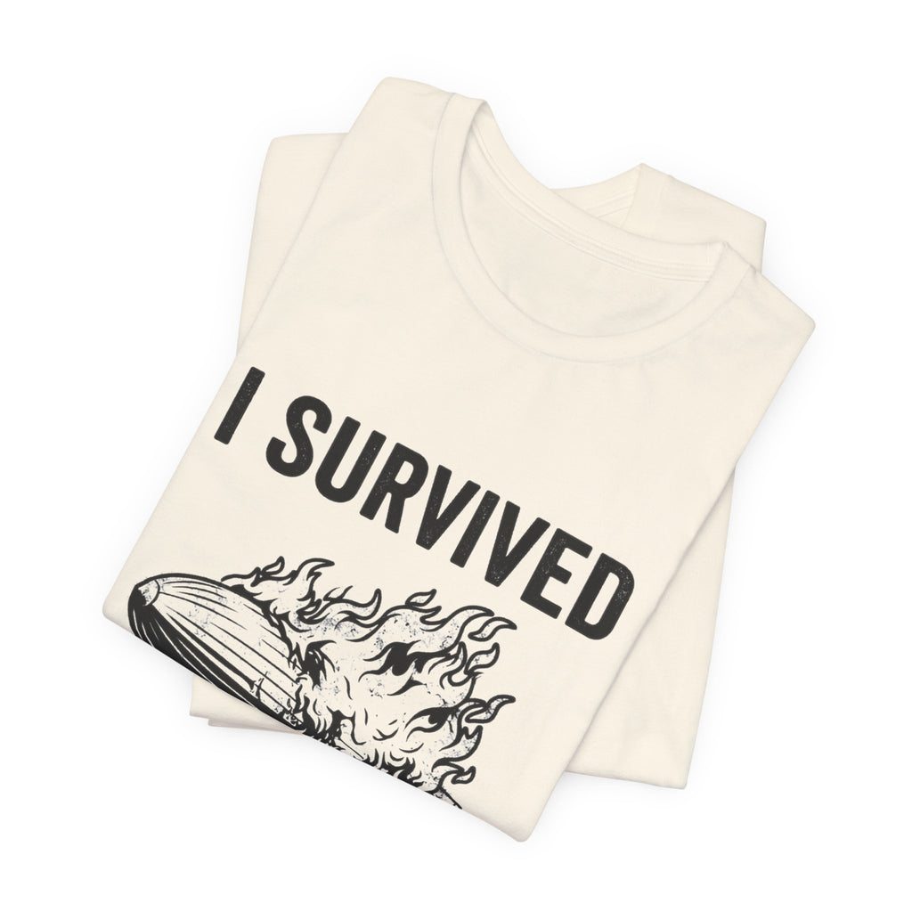 I Survived The Hindenburg Disaster Premium Tee