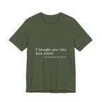 Industrial Revolution Quote Premium Tee