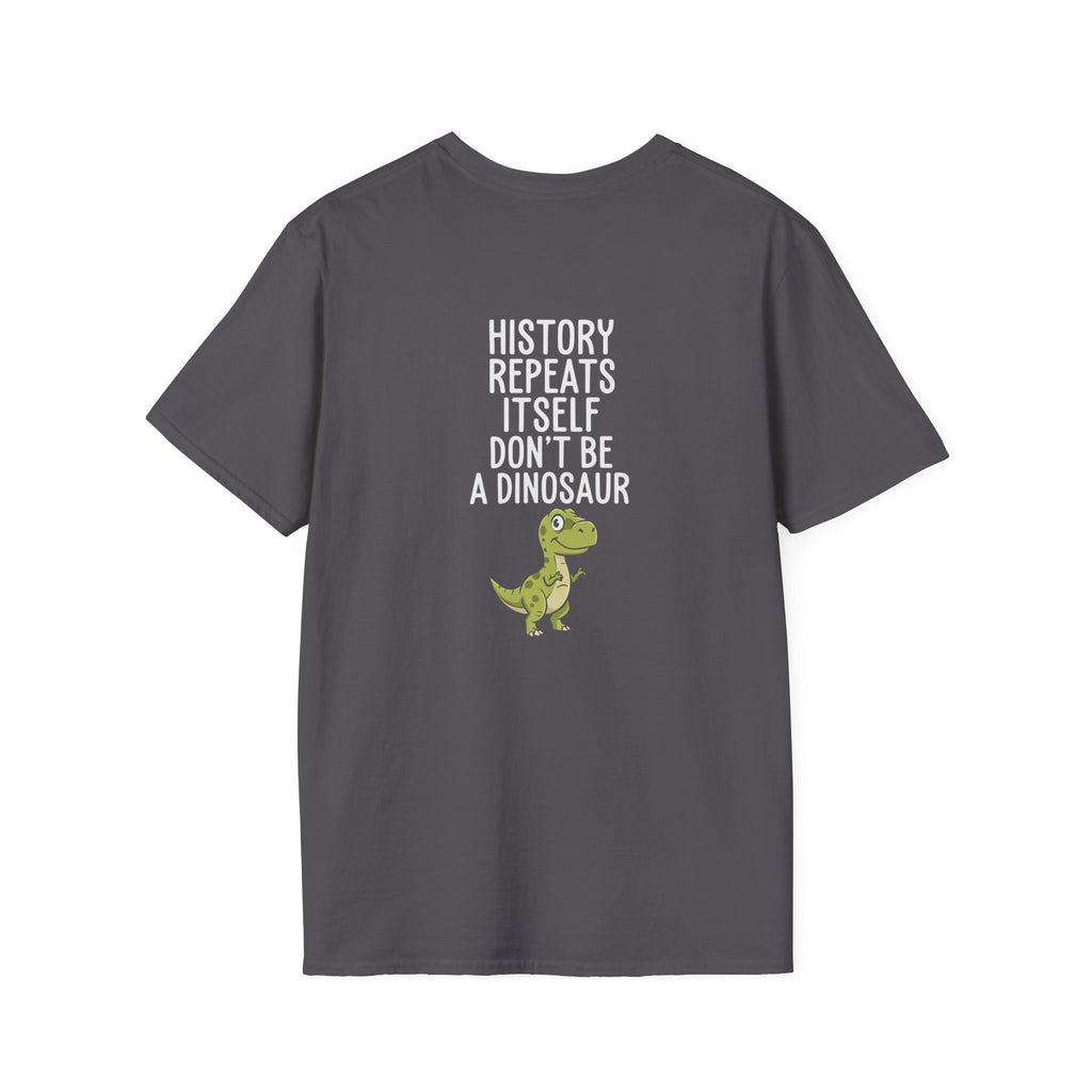 History Repeats Itself Back Print T-Shirt