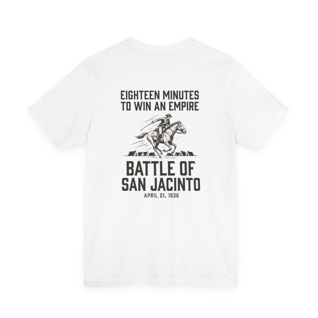 San Jacinto Eighteen Minutes Back Print Premium Tee