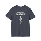Archimedes Screw It Back Print T-Shirt