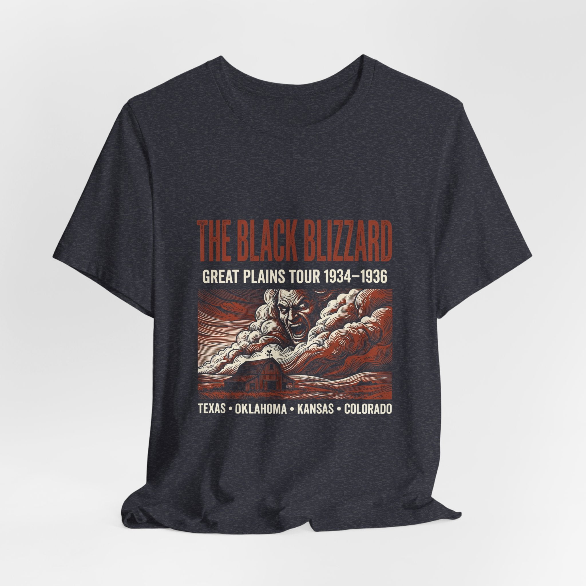 Black Blizzard Dust Tour Premium Tee