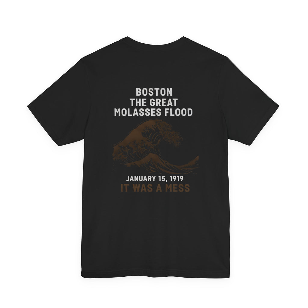 Boston The Great Molasses Flood Back Print Premium Tee