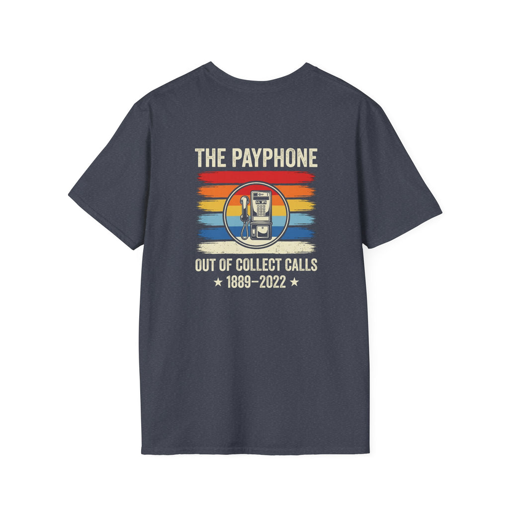Public Payphone Memorial Back Print T-Shirt