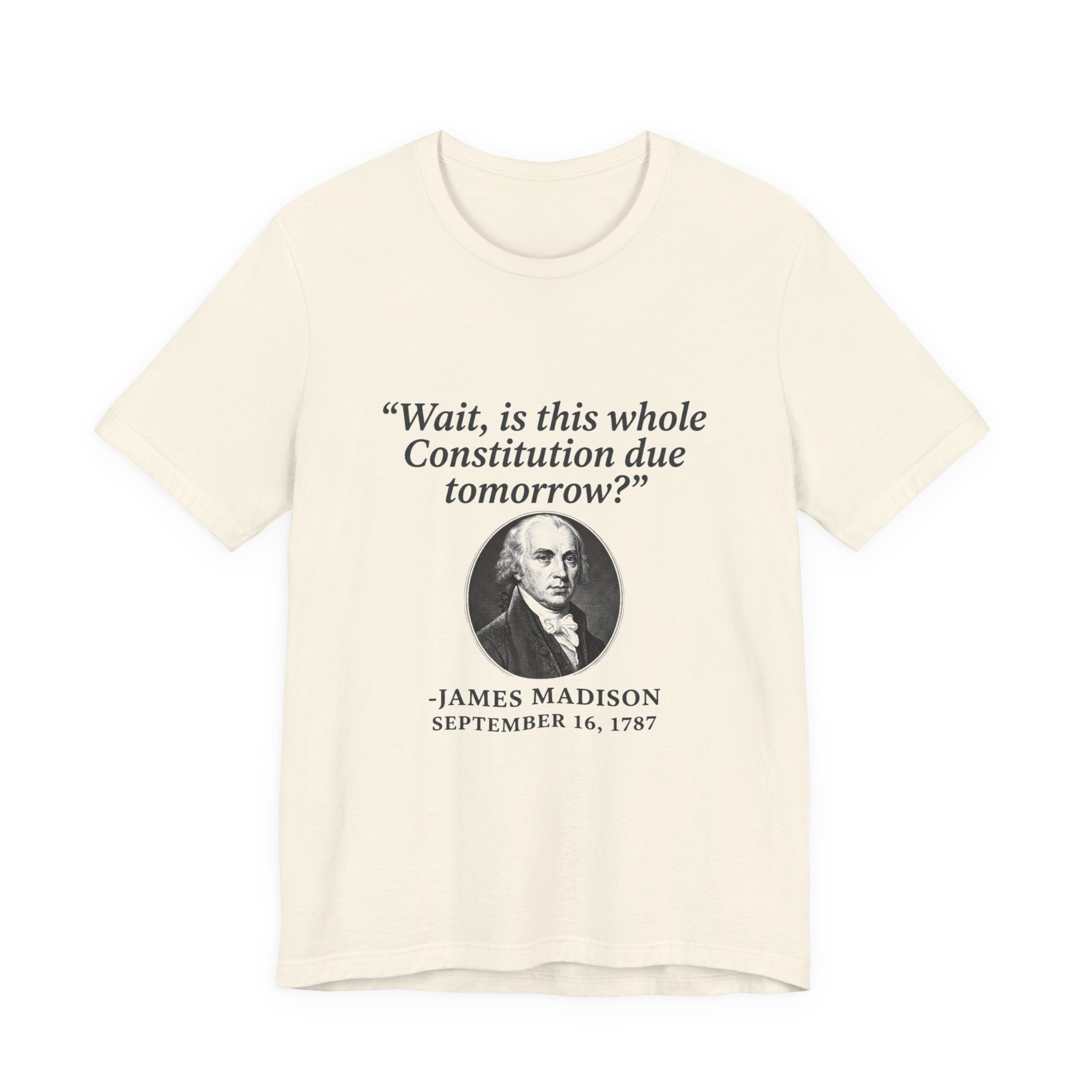 Madison Constitution Deadline Premium Tee