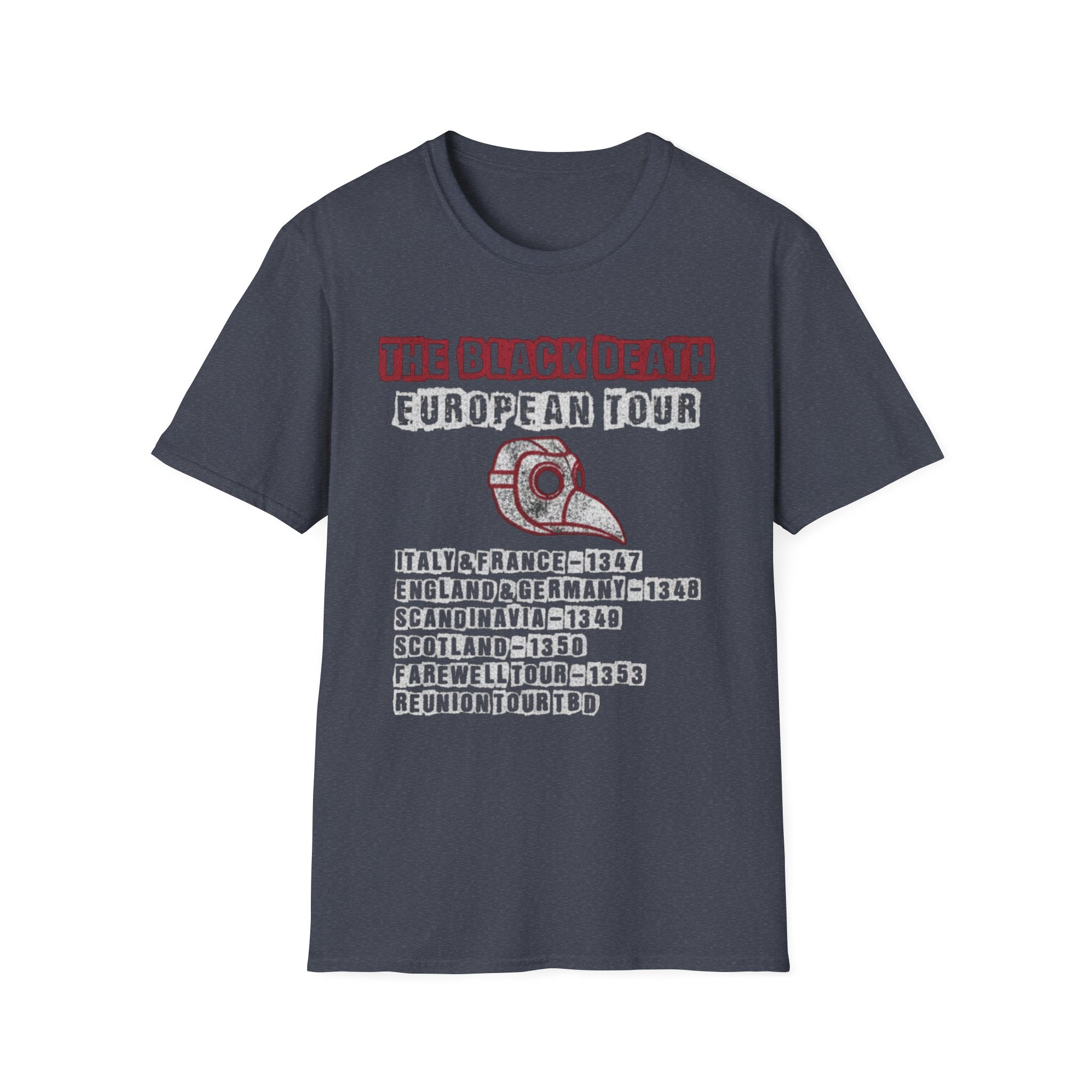 The Black Death European Tour T-Shirt