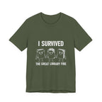 I Survived The Great Library Premium Tee