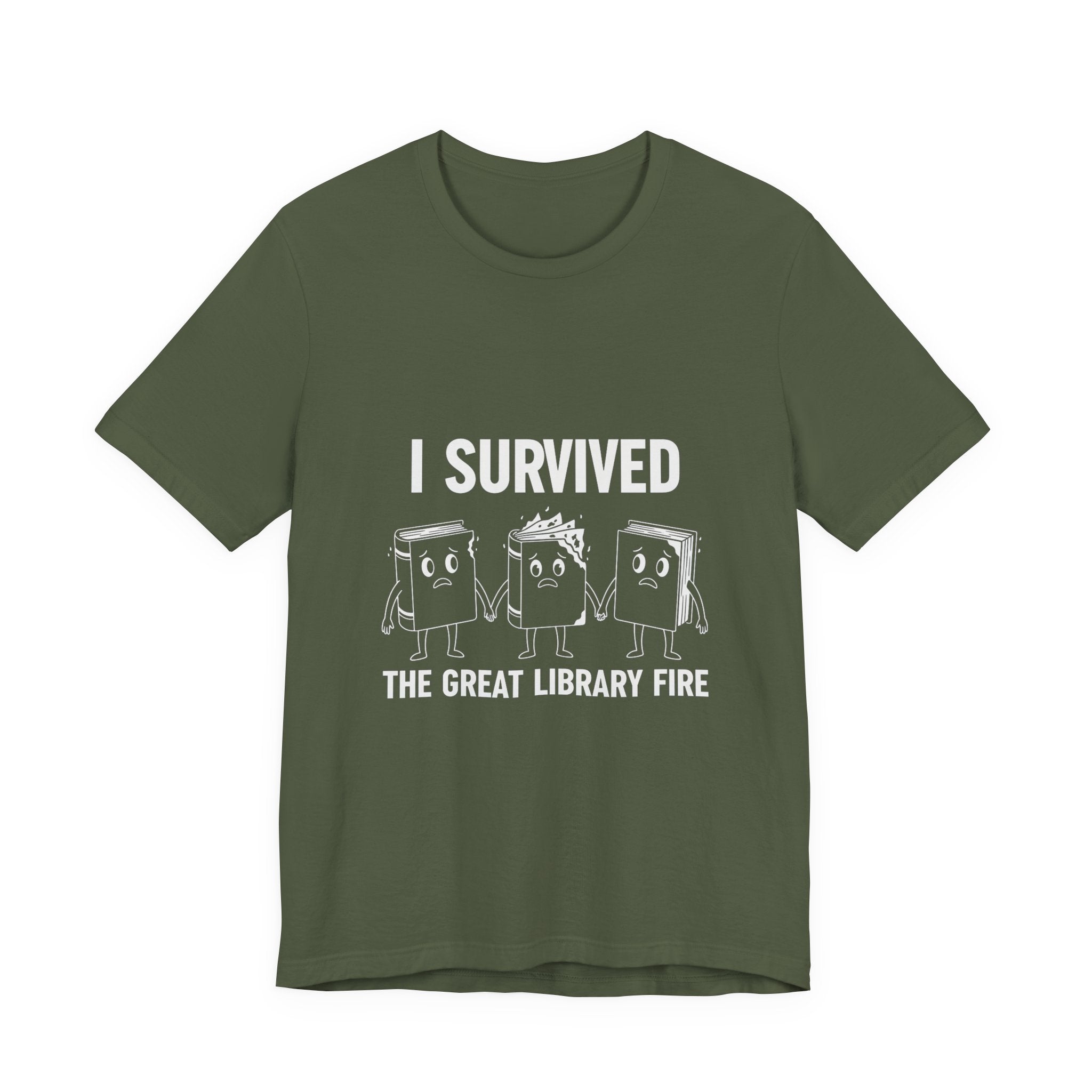 I Survived The Great Library Premium Tee