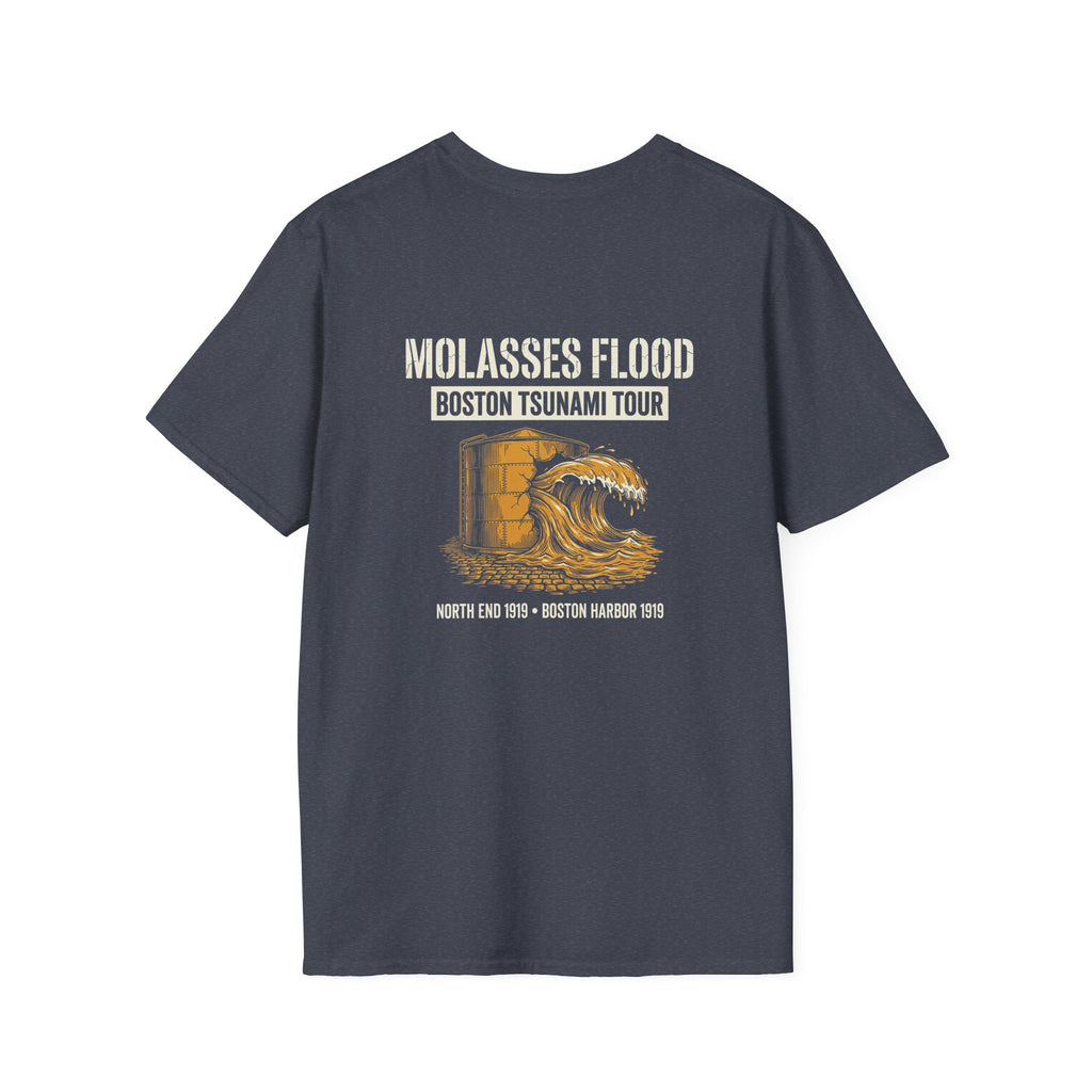 Boston Molasses Flood Tour Back Print T-Shirt