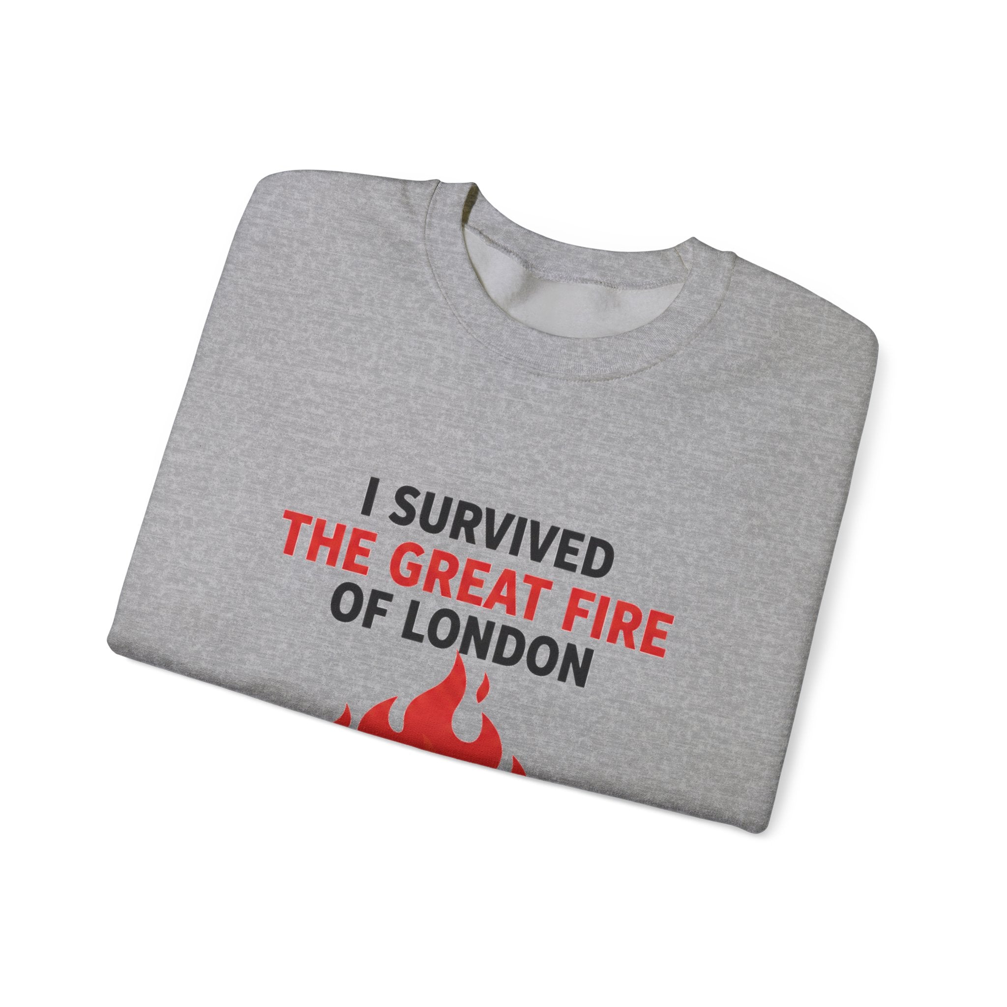 I Survived The Great Fire Sweatshirt