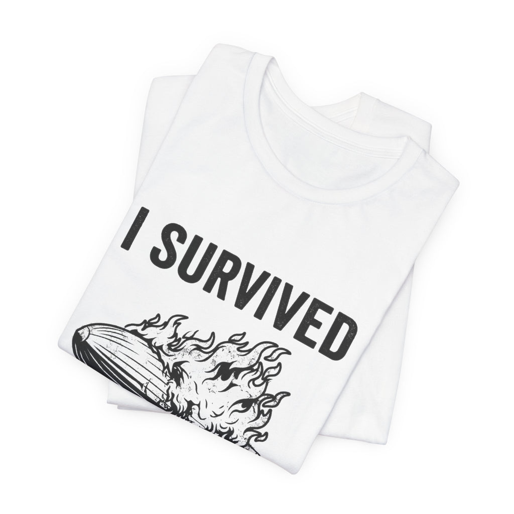 I Survived The Hindenburg Disaster Premium Tee