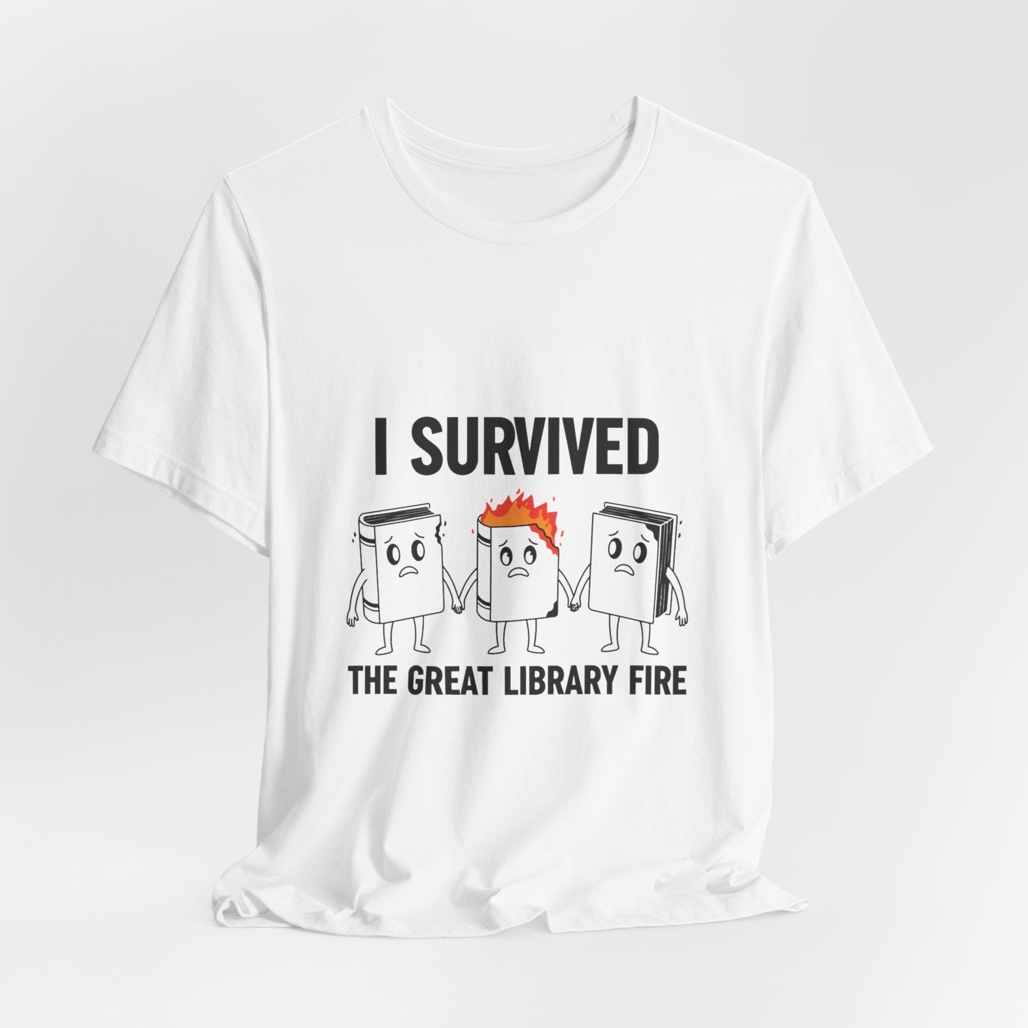 I Survived The Great Library Premium Tee