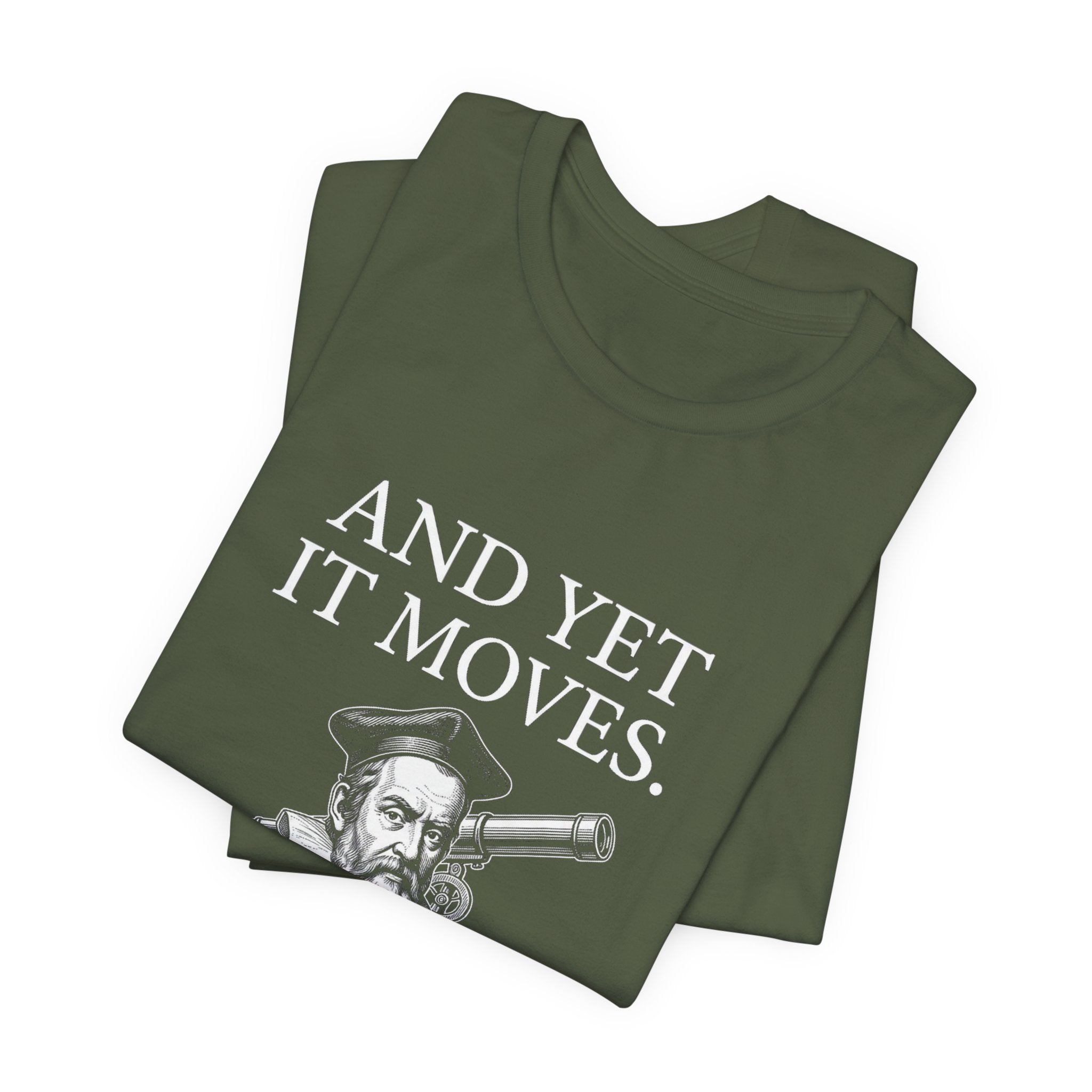 Galileo And Yet It Moves Premium Tee