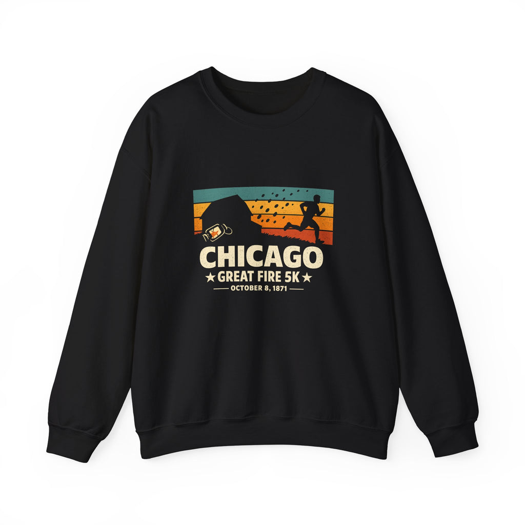 Chicago Great Fire 5K Retro Sweatshirt