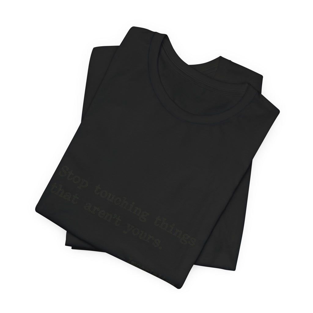 Imperialism Parental Warning Quote Premium Tee